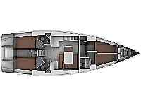 Bavaria 45 BT '12 - Layout image