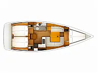 Sun Odyssey 379 - Layout image