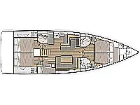 Oceanis 51.1 - Layout image