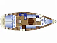 Bavaria 36 - Layout image