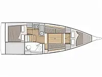 Oceanis 30.1 - Layout image