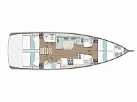 Oceanis 48 - Layout image