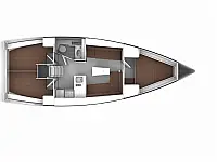 Bavaria 37 - Layout image