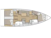 Oceanis 40.1 - Layout image