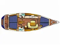 Sun Odyssey 45 - Layout image