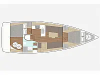 X-Yachts X4.0 - Layout image