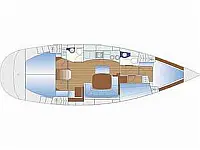 Bavaria 44 (Refit 2023) - Layout image