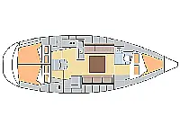 Bavaria 36 - Layout image