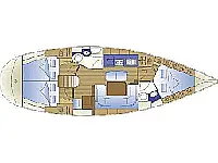 Bavaria Cruiser 40 - Layout image