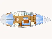 Bavaria 47 - Layout image