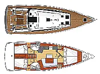 Oceanis 45 - Layout image