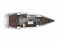 Bavaria Cruiser 41 - Layout image