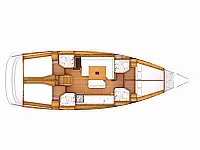 Sun Odyssey 469 - Layout image