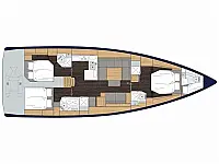 Bavaria C50 Style - Layout image