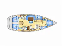 Bavaria 50 Cruiser - Layout image