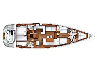 Jeanneau 57 - Layout image