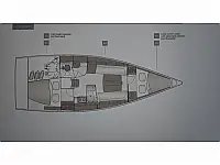 Dehler 34 - Layout image