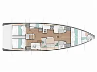 Sun Odyssey 490 - Layout image