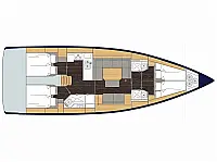 Bavaria C45 - Internal image