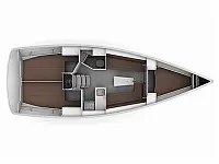 Bavaria Cruiser 34 - Layout image