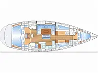 Bavaria 50  - Layout image