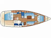 Bavaria 33 - Layout image