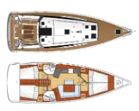 Oceanis 45 - Layout image