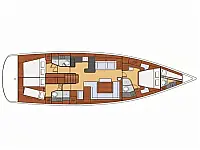 Oceanis 60 - Layout image