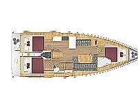 Bavaria C 38 - Layout image