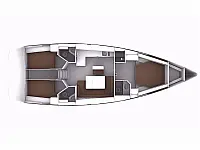 Bavaria Cruiser 46 Style - Layout image