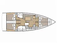 Oceanis 40.1 - Layout image