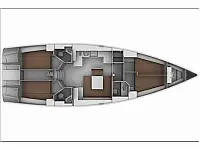 Bavaria 45 Cruiser - Layout image