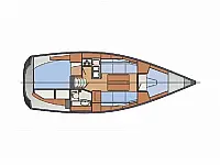 Delphia 31 - Layout image