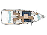 Sun Odyssey 380 - Layout image