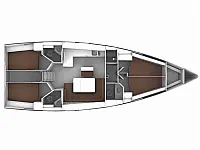 Bavaria Cruiser 46 Style - Layout image