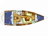 Sun Odyssey 35 - Layout image