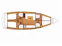 Sun Odyssey 479 - Layout image