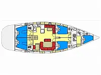 Ocean Star 56.1 - Layout image