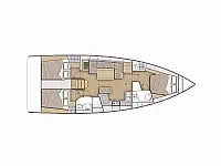 Oceanis 40.1 - Layout image