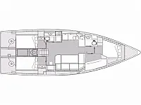 Elan Impression 43 - Layout image