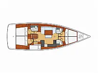 Oceanis 48 - Layout image