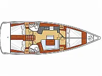 Oceanis 45 - Layout image