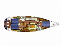 Sun Odyssey 49  - Layout image