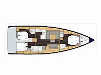 Bavaria C50 Style - Layout image