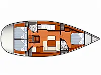 Sun Odyssey 49I - Layout image