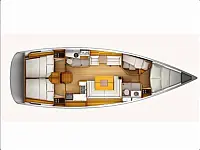 Sun Odyssey 439 - Layout image