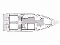 Elan Impression 43 -  NEW MODEL 2023. - Layout image