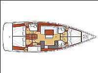 Oceanis 48 - Layout image