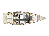 Elan 494 Impression - Layout image