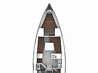 Bavaria Cruiser 37 - Layout image